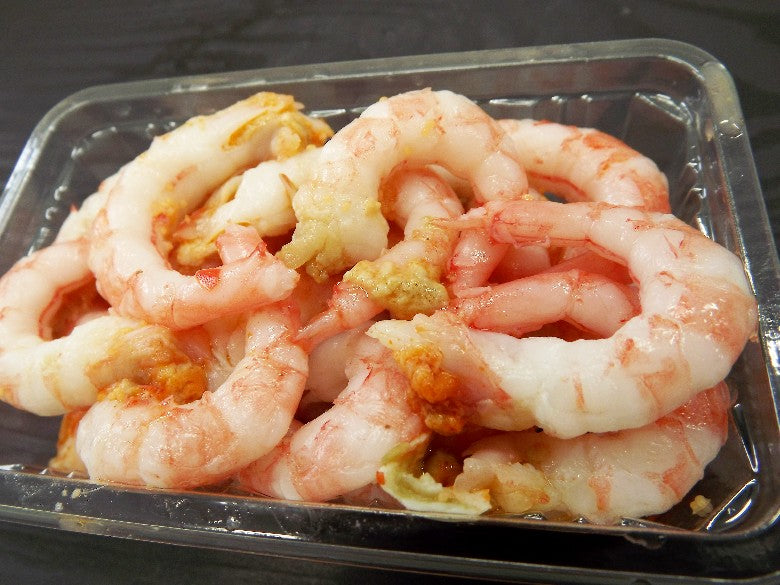 【むきみ※殻無し食材】塩ゆで甘えび 【サラダやチャーハン、おつまみで!】頭部のミソが美味!【同梱におすすめ】