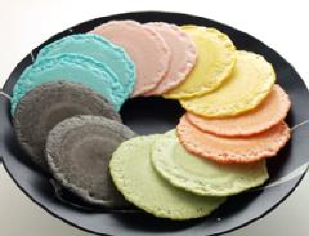 えびパレット~カラフルな五色のえびせんべい~