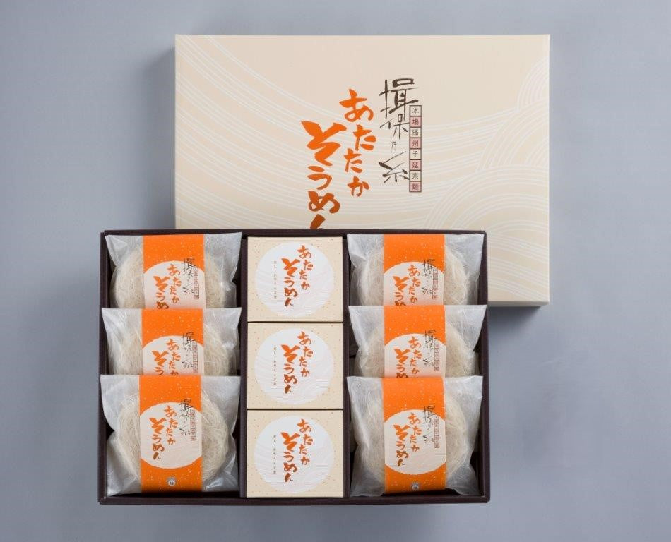 あたたか素麵ギフト6個入り