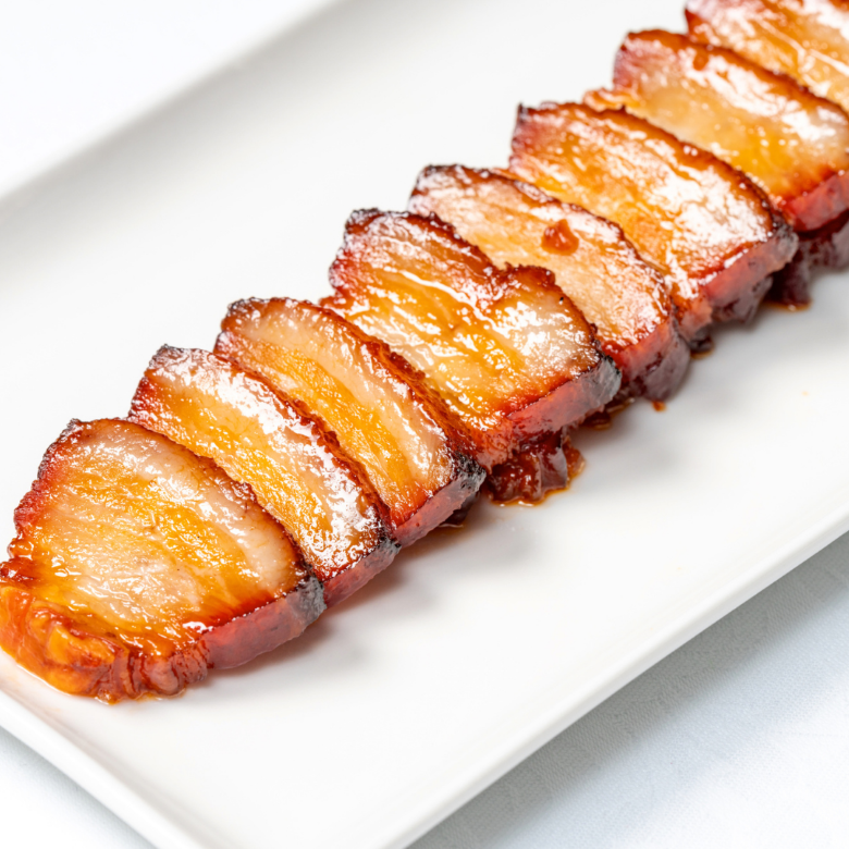 叉焼春 本格広東叉焼 トロチャーシュー 焼豚 三枚肉 国内製造 窯焼き 秘伝のタレ 旨甘たれ 120g×2