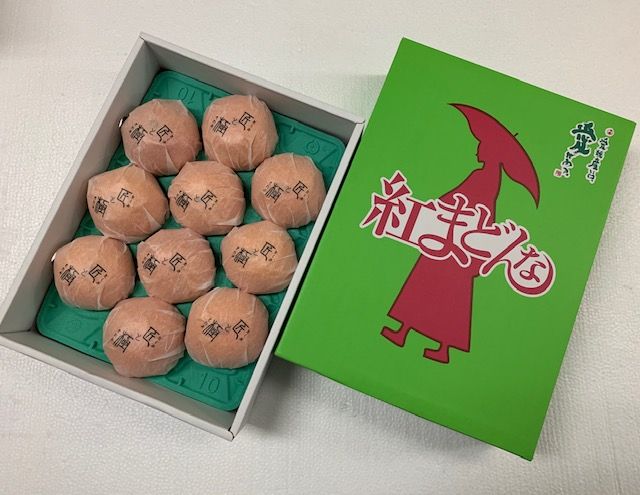 ★発送は12月上旬から★愛媛県産 紅まどんな【赤秀/匠と極】約2.7kg 3L~4L(8~10個入)