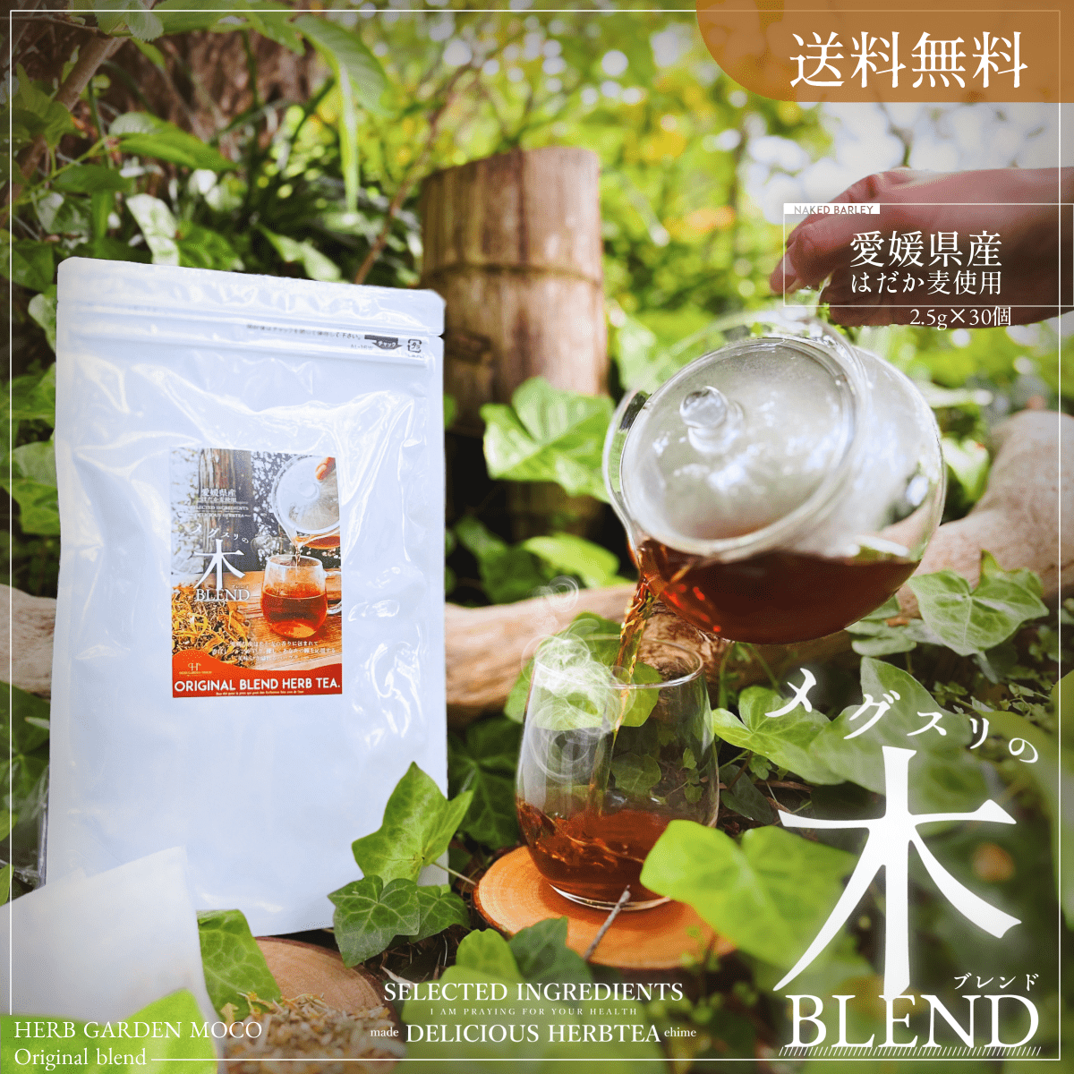 【単品・送料無料】メグスリの木BLEND(1ヶ月分)眼精疲労、目のピント調整に♪