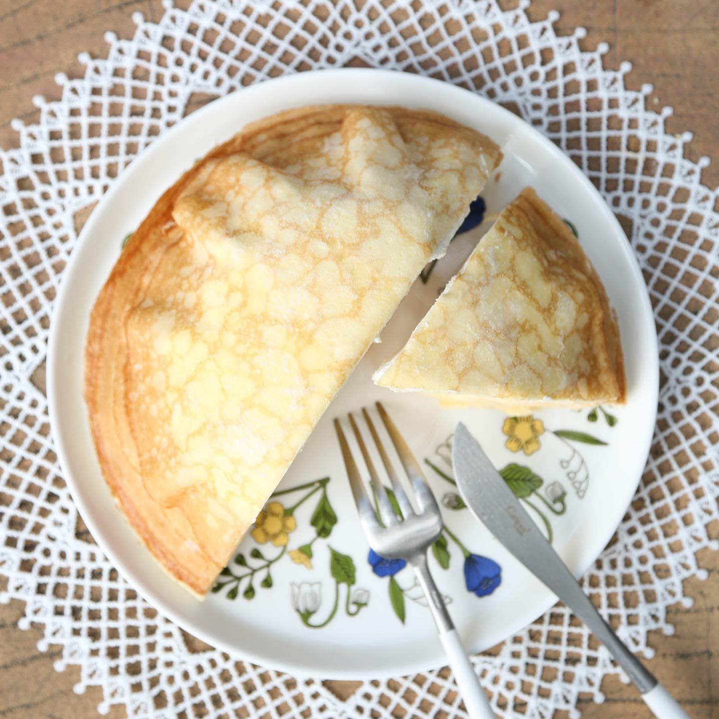 【送料無料中】牧家のミルクレープ(ホール)<Q>北海道 スイーツ ケーキ クレープ