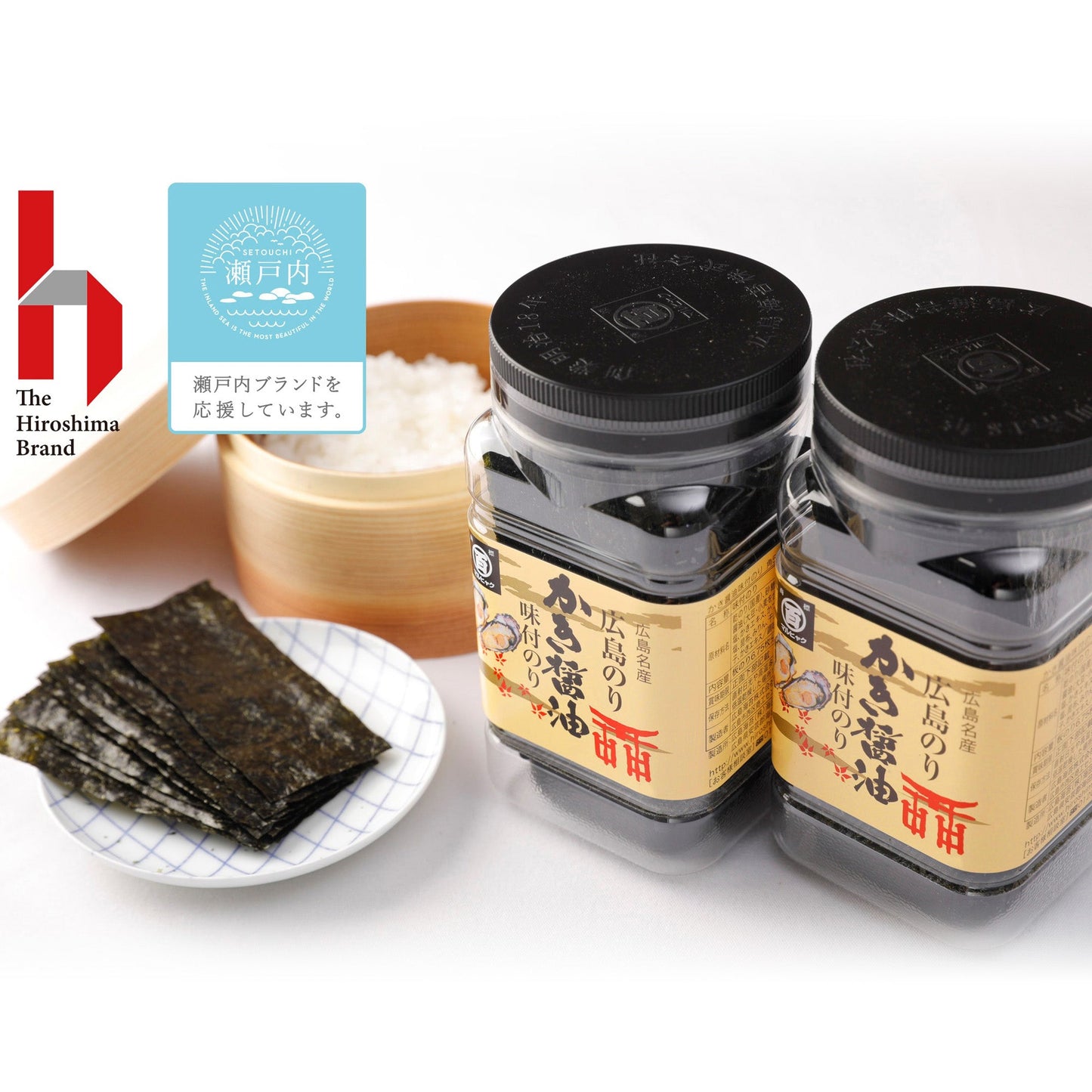 かき醤油味付のり角40枚