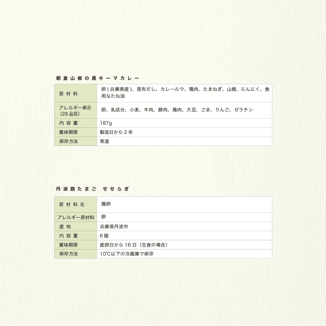 若鶏が生んだ初卵と親鶏の 贅沢グルメ缶詰HALL・IN・ONE・EGG【朝倉山椒の黒キーマカレー】+ 丹波路たまご「せせらぎ」 ギフトセット