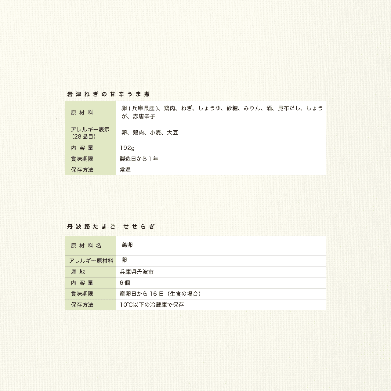 若鶏が生んだ初卵と親鶏の 贅沢グルメ缶詰HALL・IN・ONE・EGG【岩津ねぎの甘辛うま煮】+ 丹波路たまご「せせらぎ」 ギフトセット