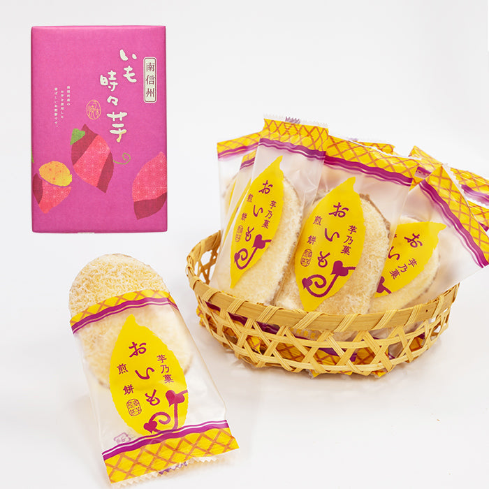 南信州いも時々芋16枚入 薄焼き煎餅信州長野のお土産