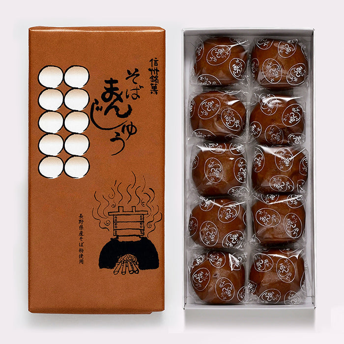 信州銘菓蕎麦まんじゅう 信州長野のお土産 | 47CLUB – 名産