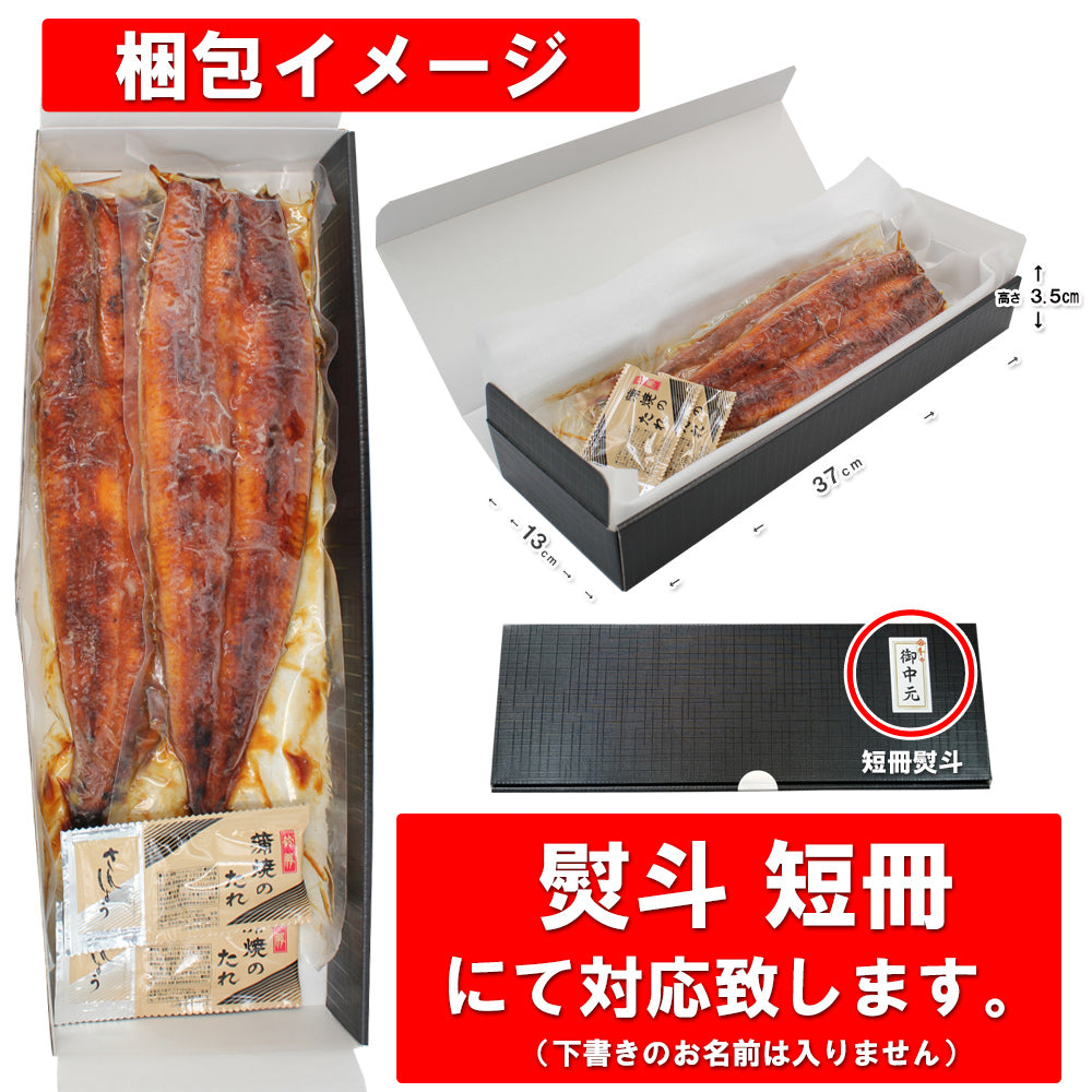 【送料無料】鹿児島県 指宿産 うなぎ蒲焼 真空パック 2枚入 長蒲焼 背開き ギフト 鰻 ウナギ 土用 丑の日