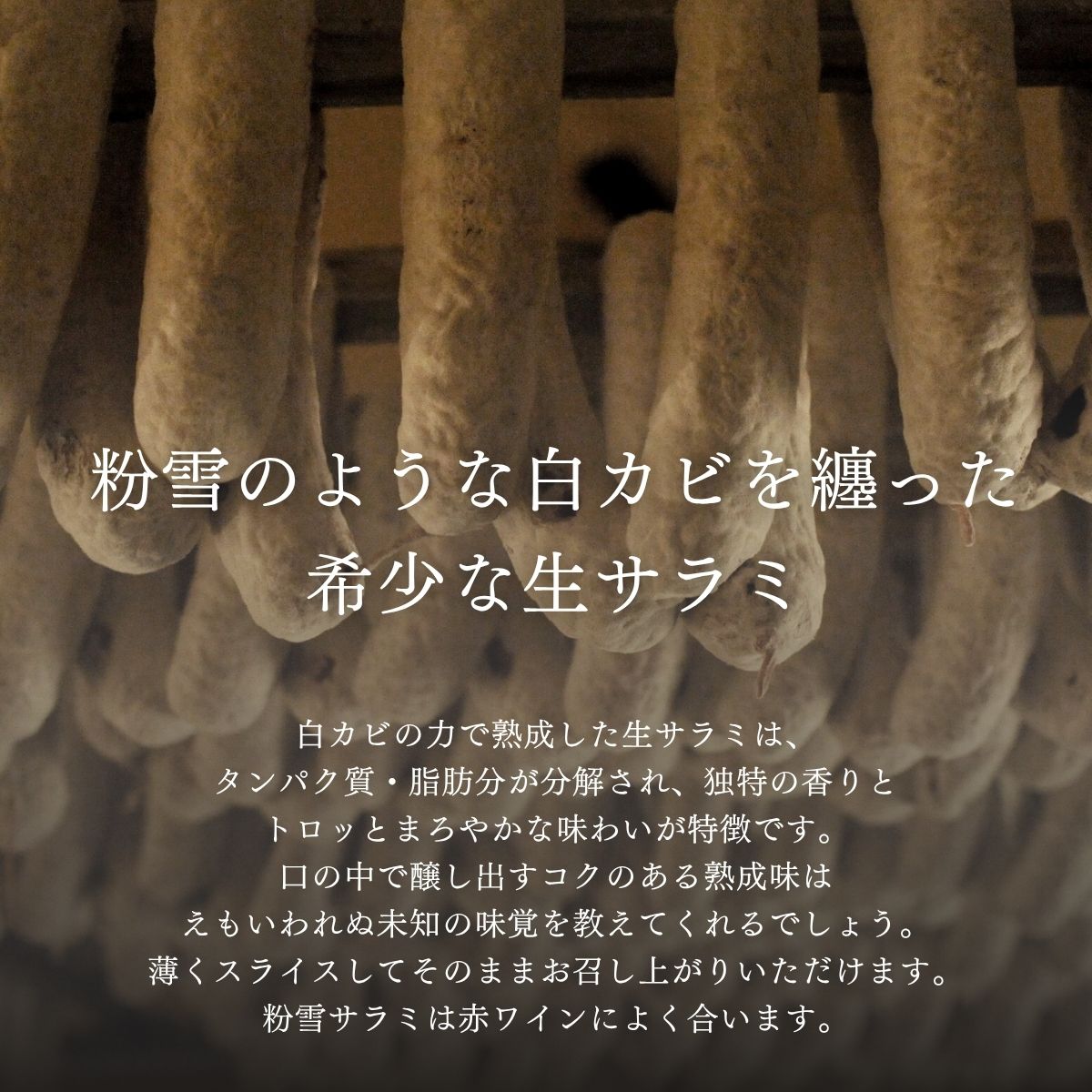 粉雪サラミ 5本セット(SL-5)