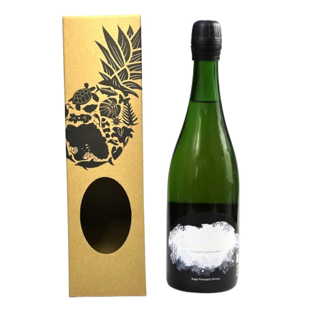 サマースノースパークリング 甘口 750ml 9度 名護パイナップルワイナリー (送料無料)