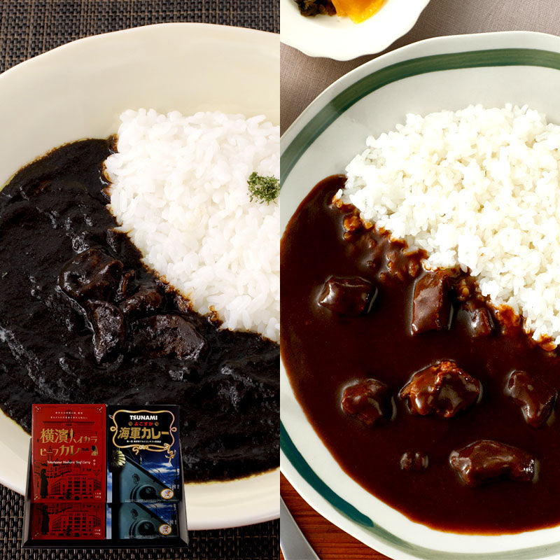 横浜&横須賀名店食べ比べセット 4食入りギフトセット