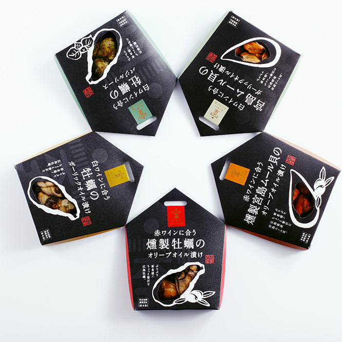 【こだわりの手づくり製法】広島県産牡蠣使用：白ワインに合う牡蠣のガーリックオイル漬け
