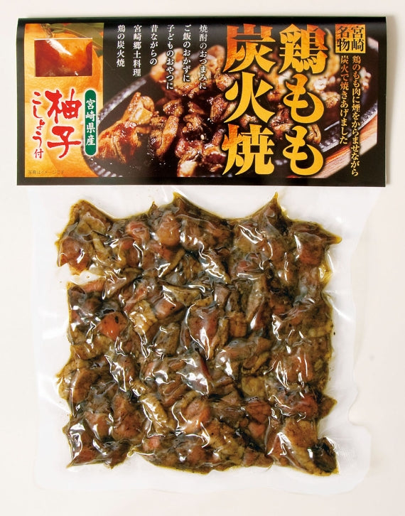【宮崎県】鶏もも炭火焼赤柚子こしょう付200g