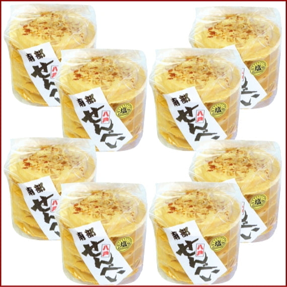 工場直送の南部せんべい 塩豆10枚の8個セット【無添加・着色料不使用・保存料不使用】