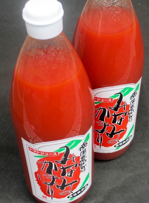 【送料込み】池一菜果園・トマトジュース　みなみのかほり２本入りセット