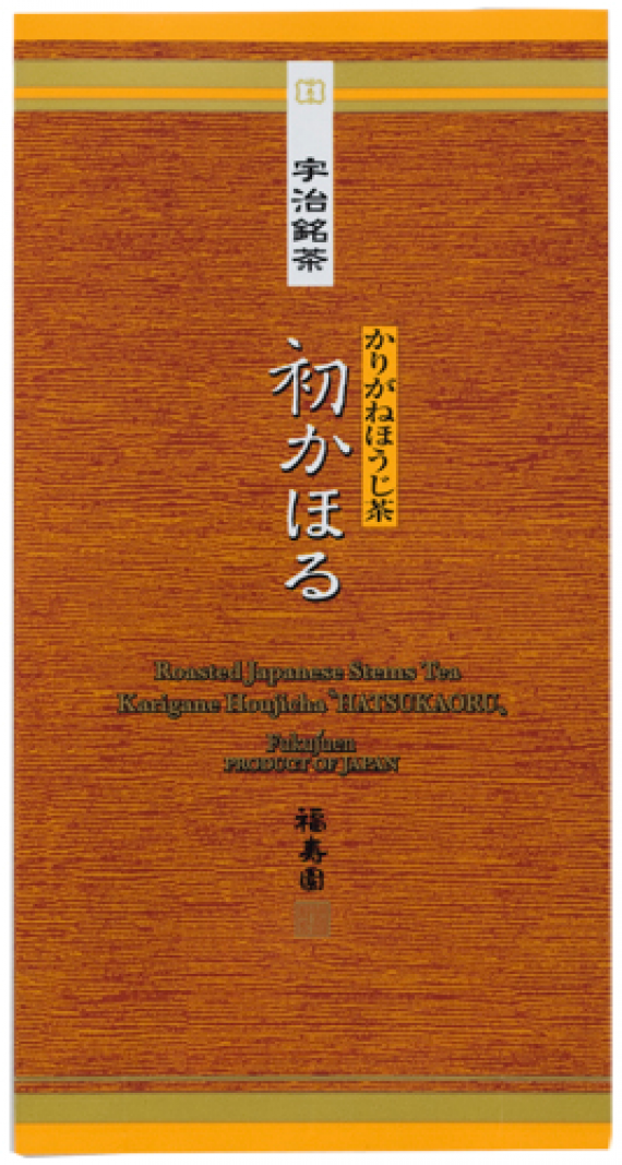 ≪宇治銘茶・京洛茶座≫かりがねほうじ茶［初かほる」　100g袋入