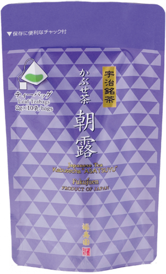 ≪宇治銘茶・京洛茶座≫ かぶせ茶 朝露 ティーバッグ 2g×10袋入