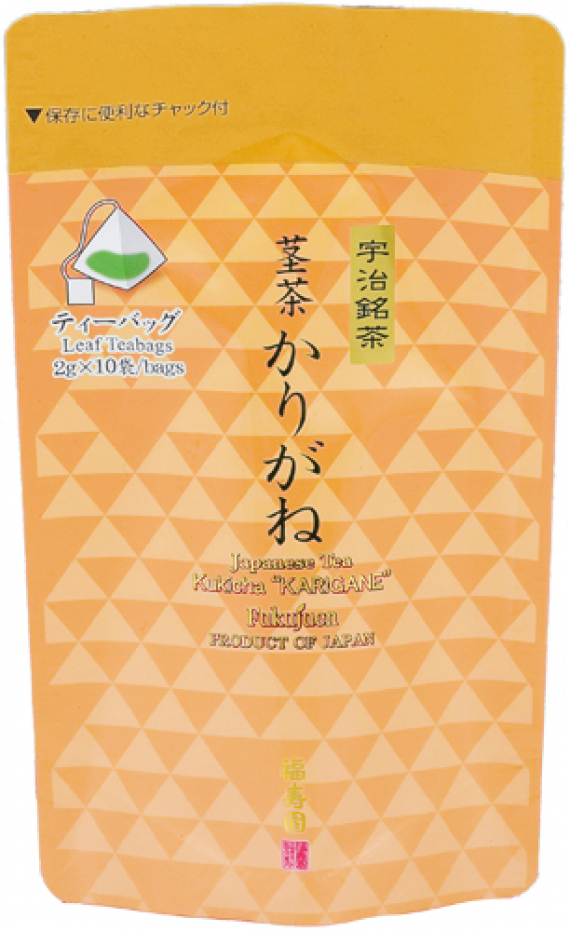 ≪宇治銘茶・京洛茶座≫ 茎茶 かりがね ティーバッグ 2g×10袋入