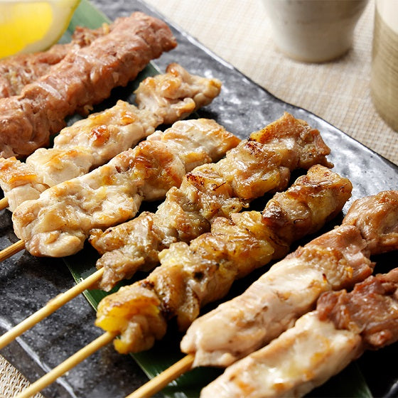 鬼北雉の串焼きセット(4本×4種)<北宇和郡鬼北町/フェザンフィレール> ハーベスト