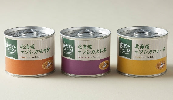 【北海道エゾシカ缶詰】味噌煮　130g