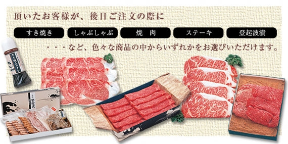 米沢牛 選べるギフト券 7,000コース【目録】【景品】【牛肉】