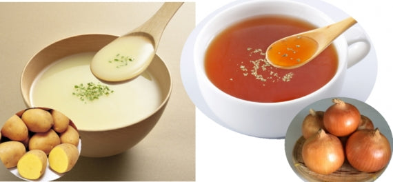 インカのめざめポタージュ/札幌黄たまねぎスープ飲み比べセット