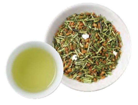 ≪宇治銘茶・京洛茶座≫ かりがね玄米茶【白雲】 45g袋