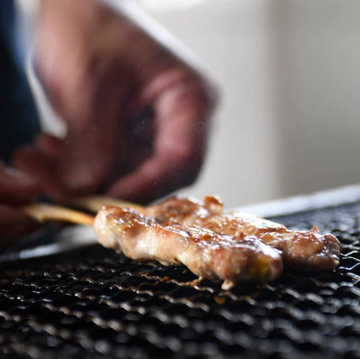 鬼北雉の串焼きセット(4本×4種)<北宇和郡鬼北町/フェザンフィレール> ハーベスト