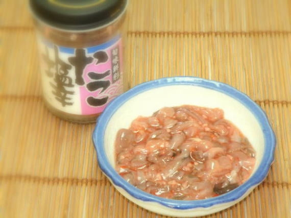 たこ塩辛 瓶130g