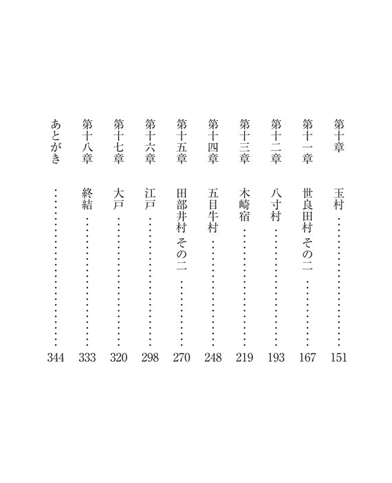 赤城山残照	　国定忠治一代記