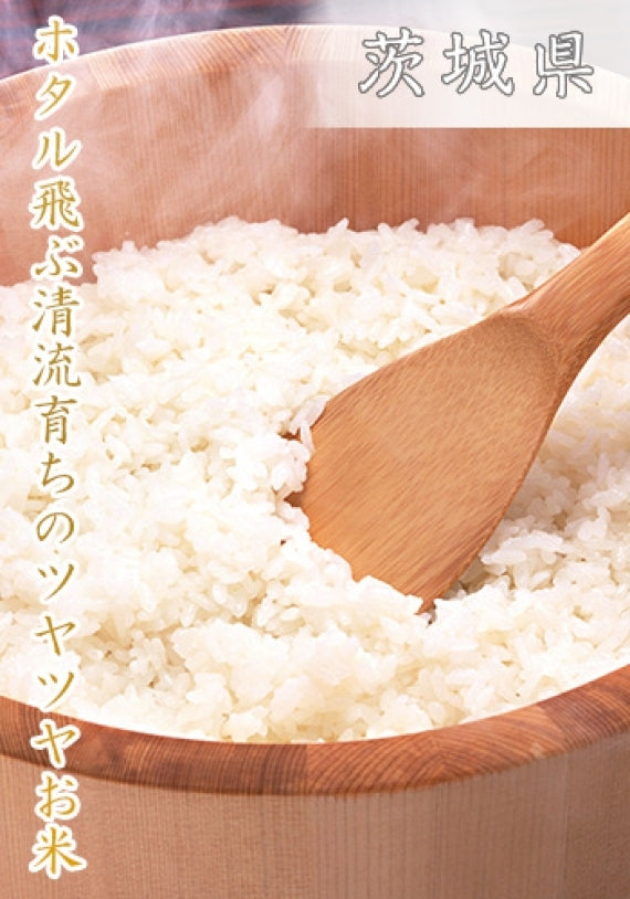 厳選コシヒカリ那珂川の清流ホタル米【送料込み】 5kg