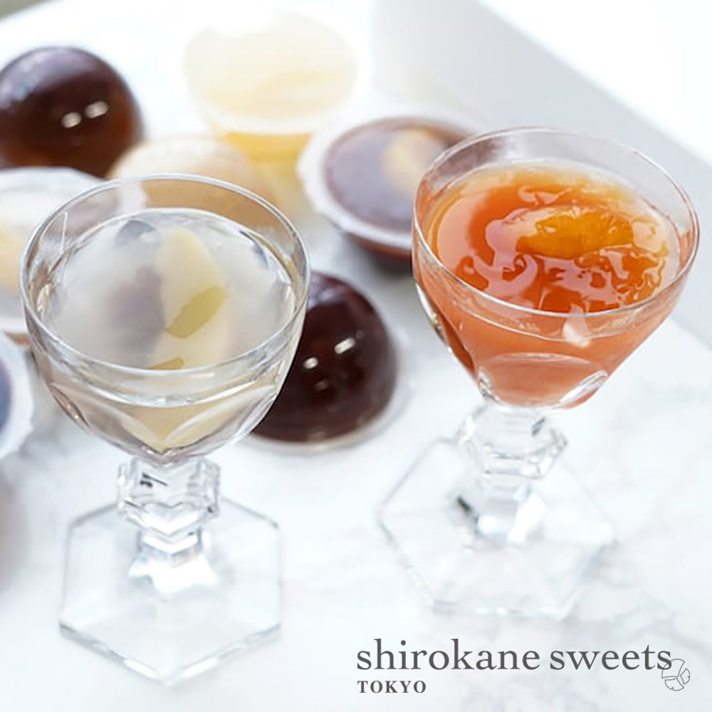 shirokane sweets TOKYO プレミアムフルーツゼリー フルーツあんみつゼリー フルーツ水羊羹/白金スイーツ(シロカネスイーツ)