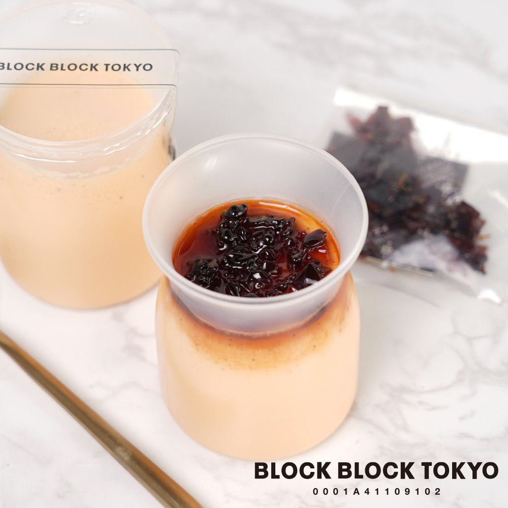 BLOCK BLOCK TOKYO リッチクリームバスクプディング 3個