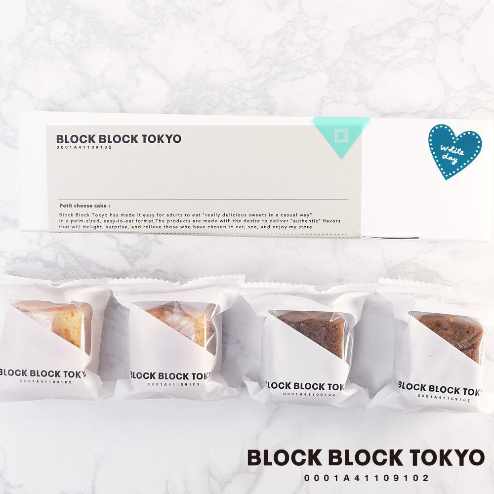 BLOCK BLOCK TOKYO チーズ好きに送るプチチーズケーキ