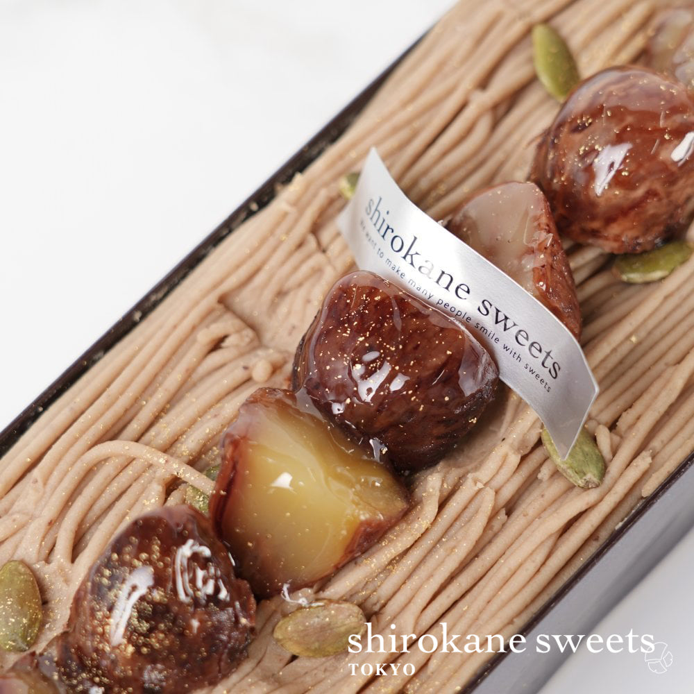 shirokane sweets TOKYO 和栗のプレミアムモンブランチーズケーキ(和栗渋皮煮)/白金スイーツ(シロカネスイーツ)