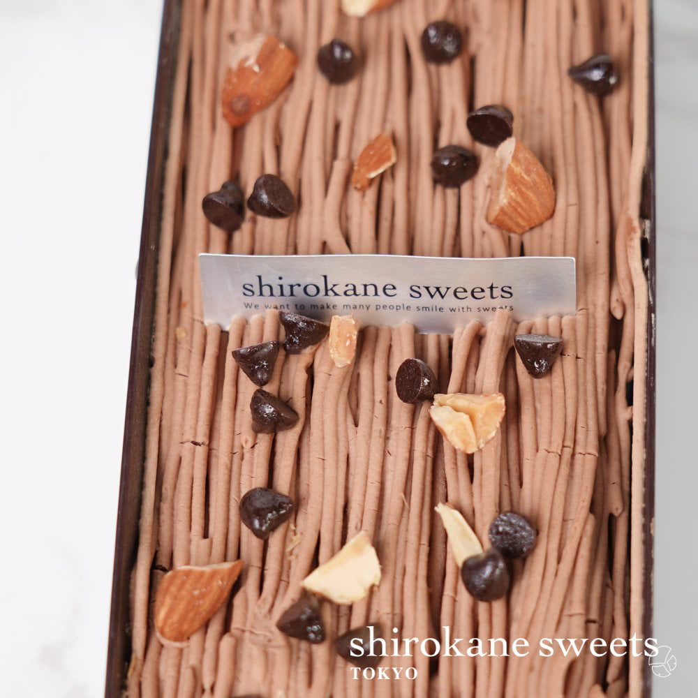 shirokane sweets TOKYO ショコラのプレミアムモンブランチーズケーキ