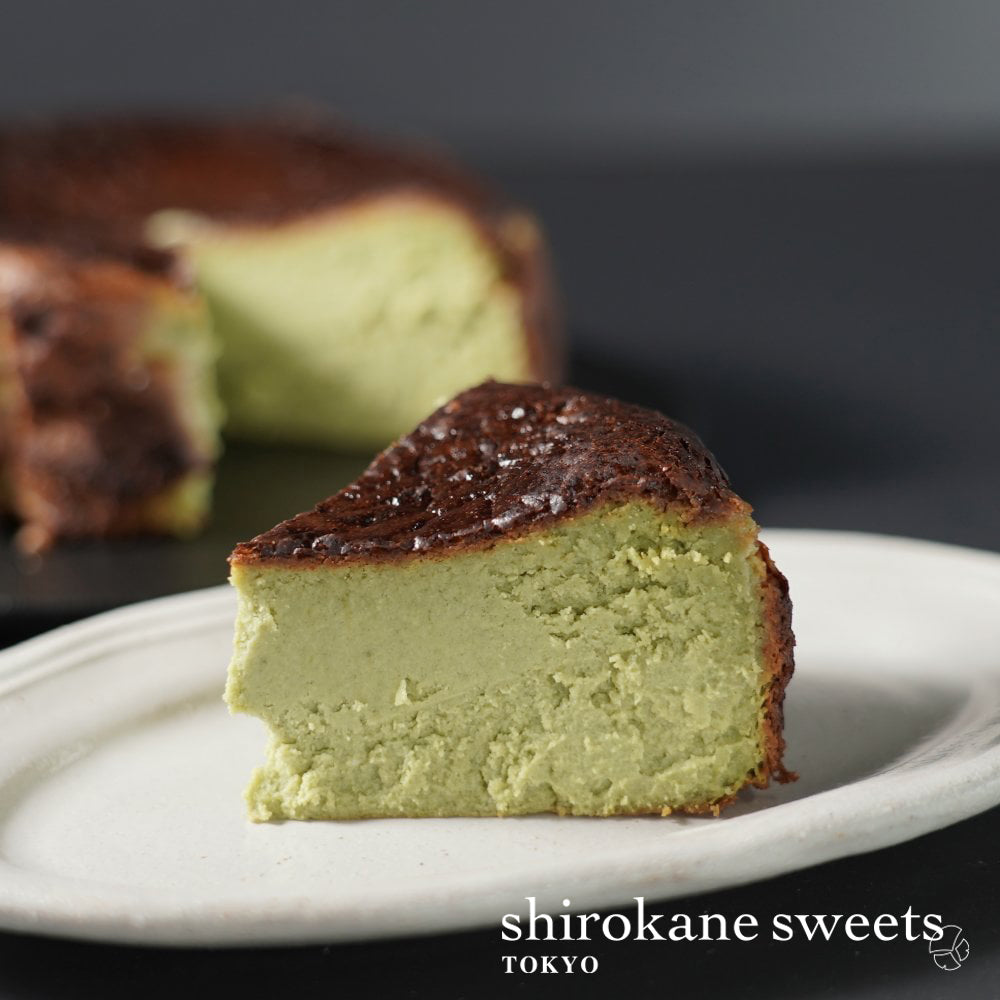 shirokane sweets TOKYO 白金バスクチーズケーキ(抹茶)