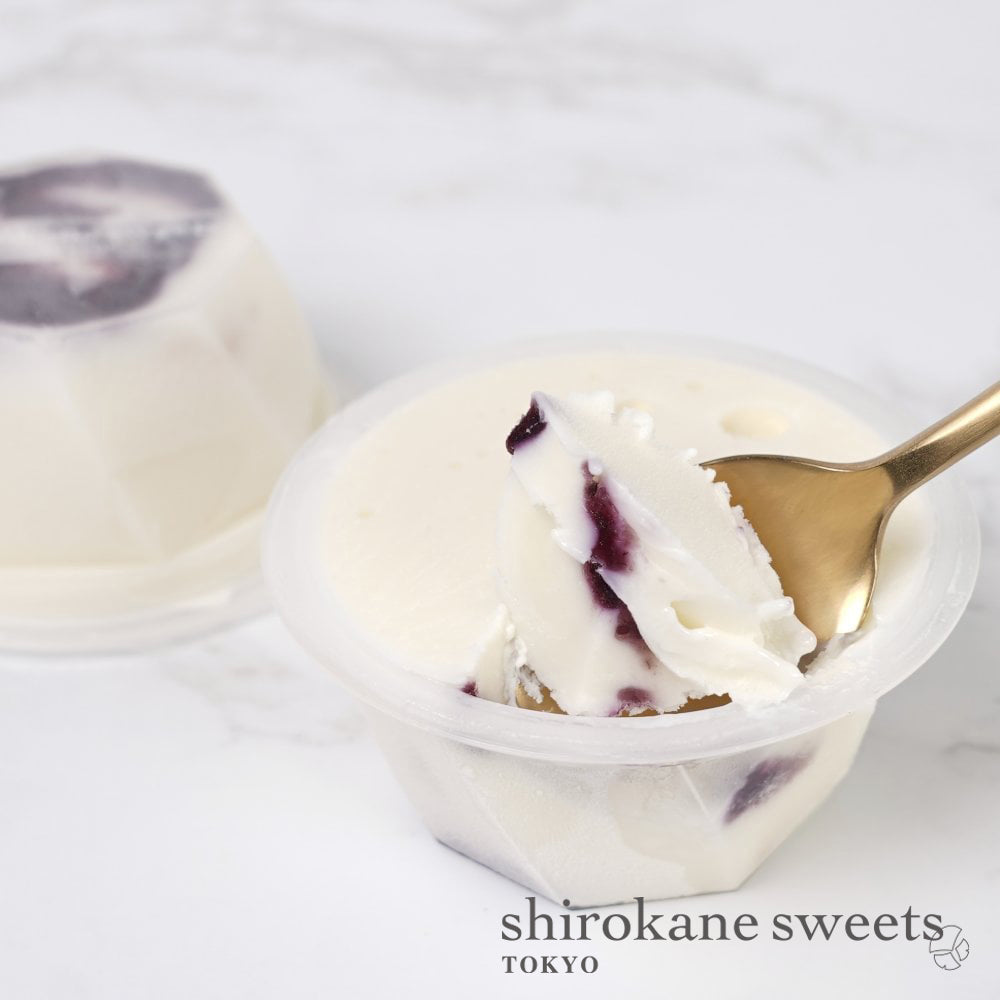 shirokane sweets TOKYO プレミアムカップアイス(ブルーベリーレアチーズ)/白金スイーツ(シロカネスイーツ)