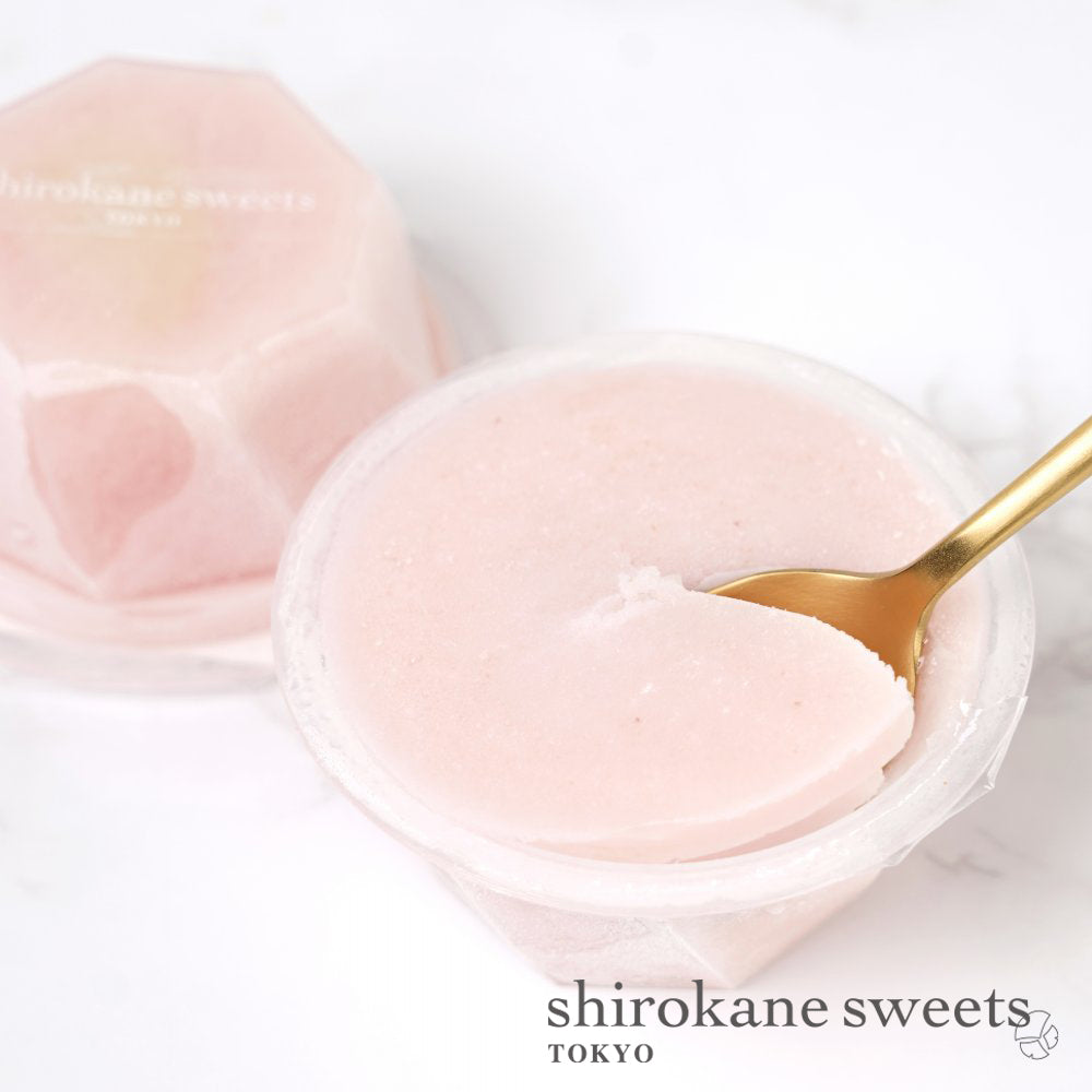 shirokane sweets TOKYO プレミアムカップアイス(ピーチレモン)/白金スイーツ(シロカネスイーツ)
