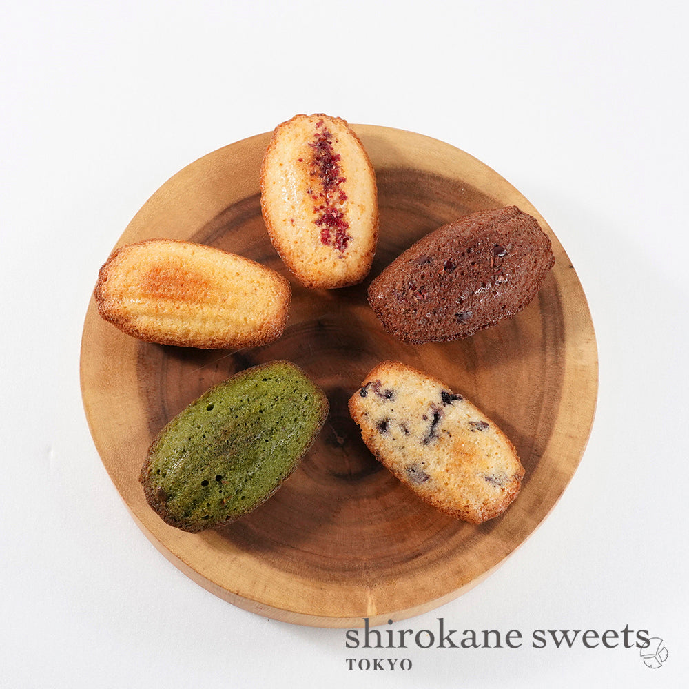 「送料無料・ポスト投函」shirokane sweets TOKYO 白金マドレーヌ(ブルーベリー) 4個入