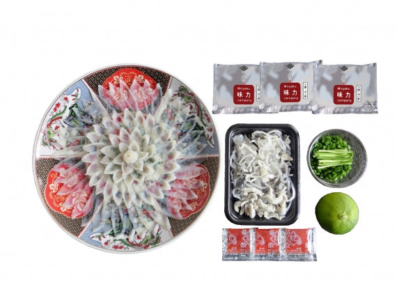 【送料込み】!天然トラフグ刺身セット100g(約3人前)