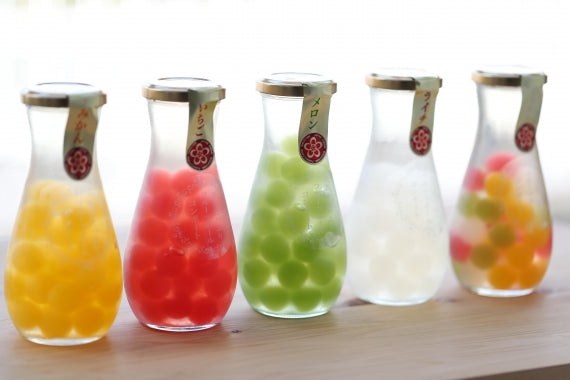 果汁たっぷりフルーツゼリーボールコンポート5本セット