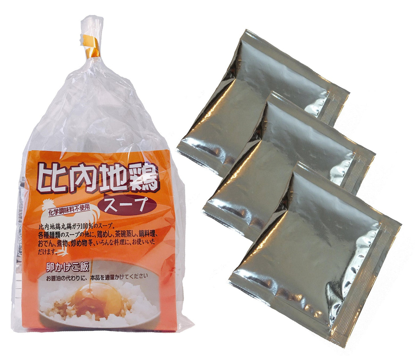 【メール便】比内地鶏スープ（3食入）×3袋