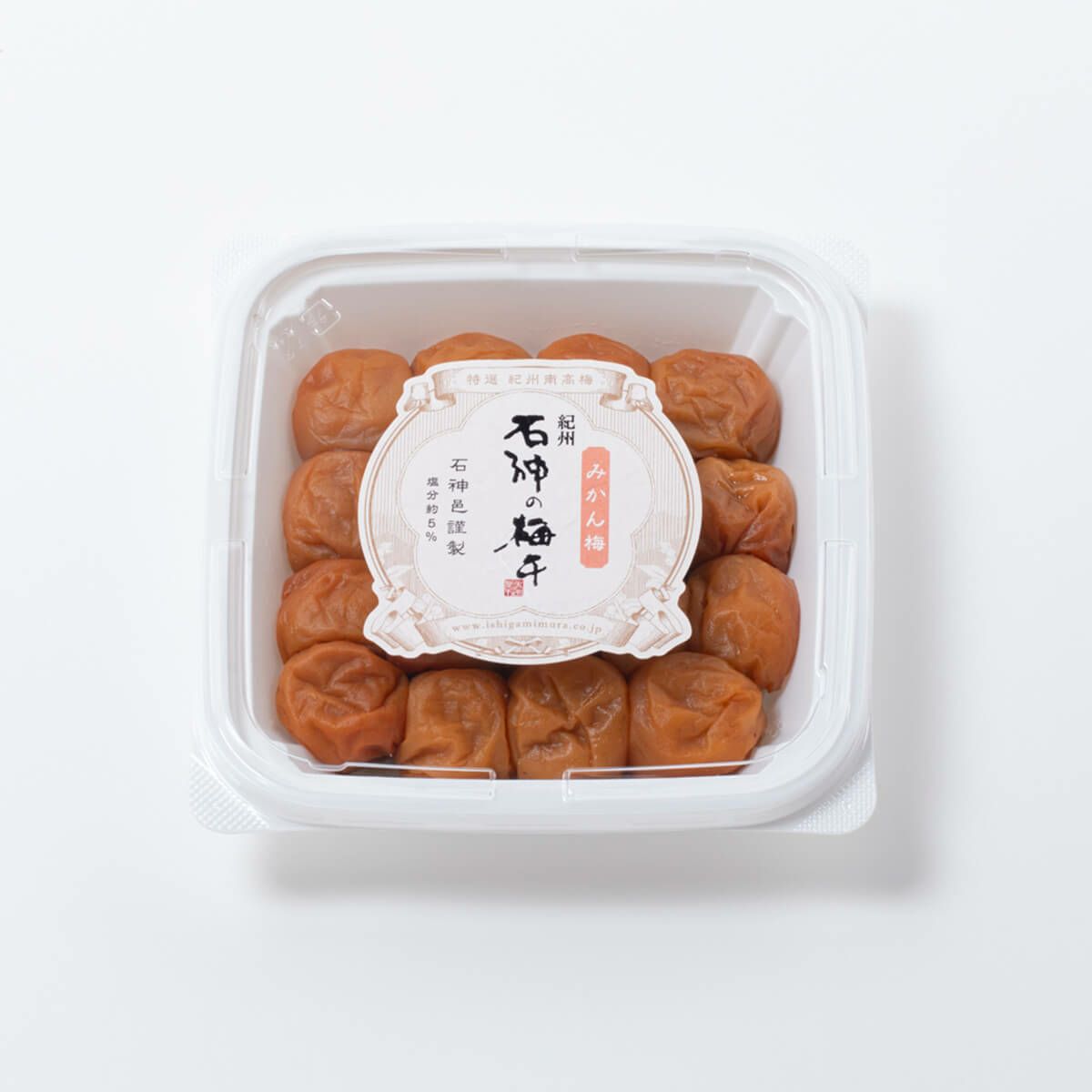 紀州南高梅 みかん梅 ペット容器 400g