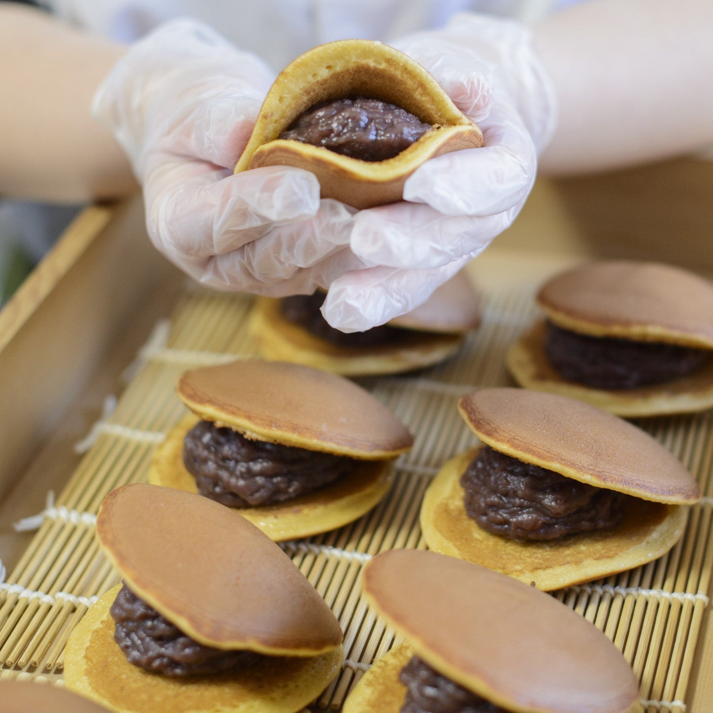 謹製どら焼き18個(化粧箱入)｜伊万里・小嶋や/【無添加 無着色 厳選素材 地産地消 手作り 和菓子 あんこ スイーツ】