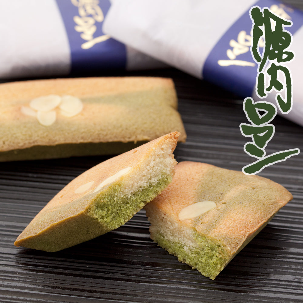 源内ロマン ～マーブル模様の抹茶フィナンシェ～ 12個入
