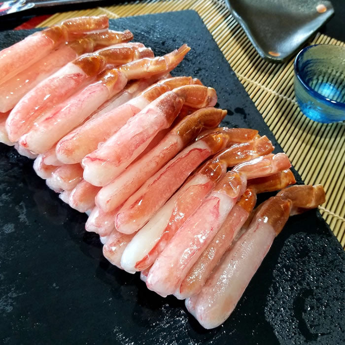 【お刺身】生ズワイポーション１kg前後（500g×２）（送料無料※沖縄は別途）