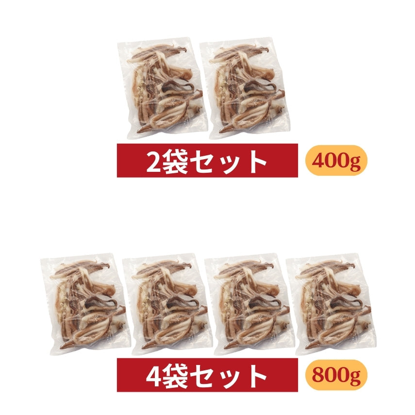 【送料無料】島根県産スルメイカ一夜干しゲソのみ
