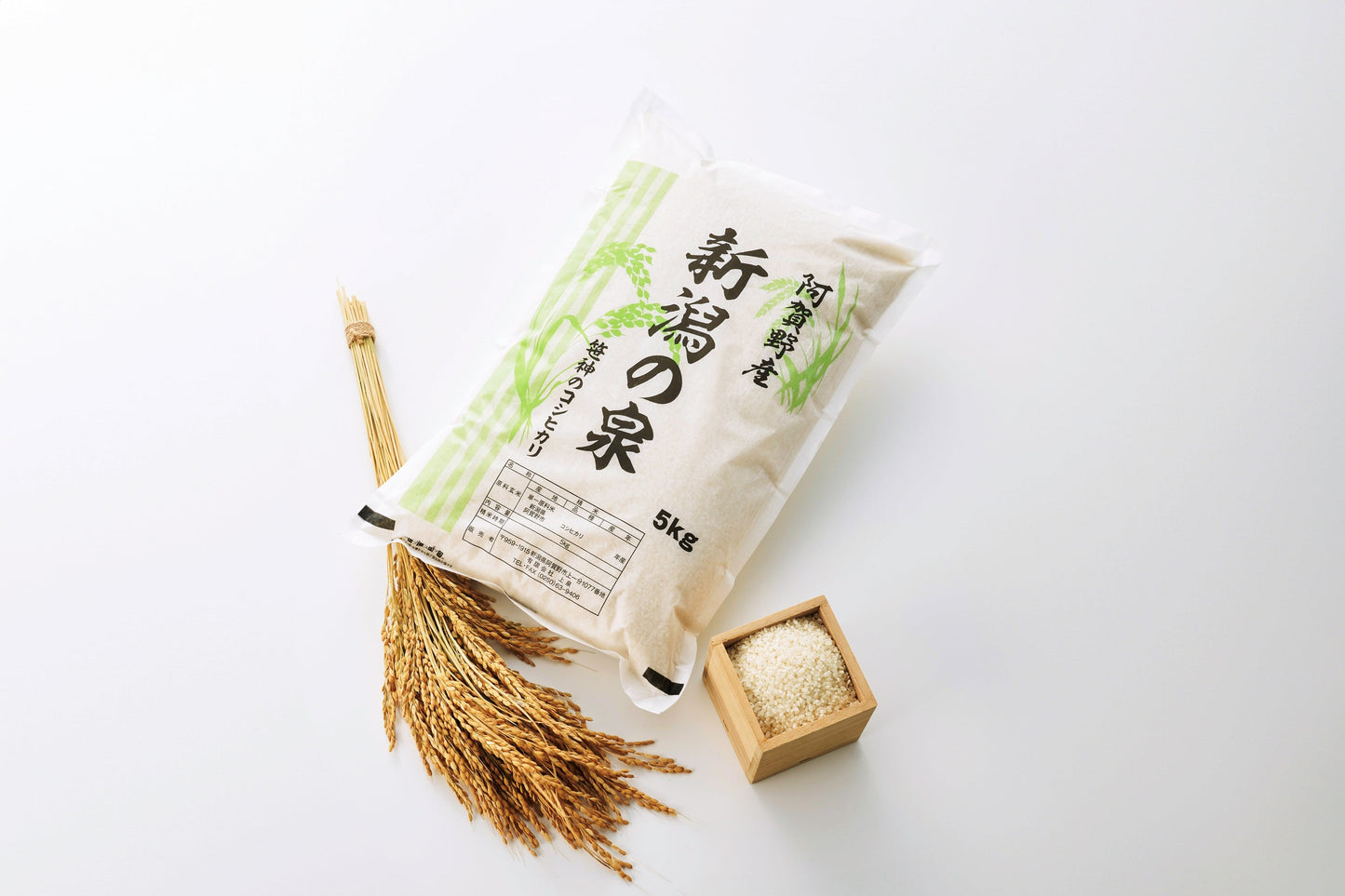 令和６年度産　新潟県産ささかみ米こしひかり　５㎏